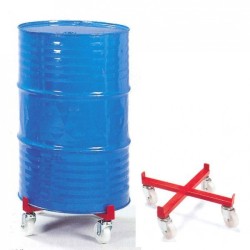 Plateau roulant pour fût de 220 L
