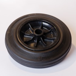 Roda d'. 200 preto de borracha para 450 S +