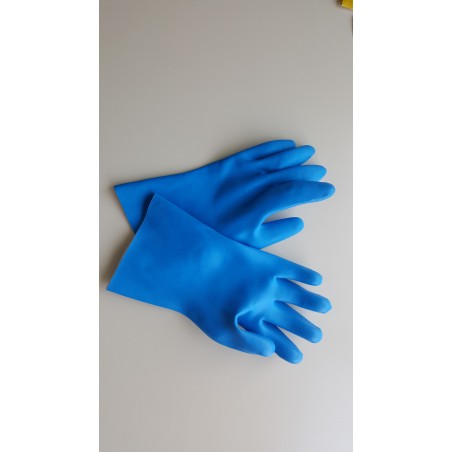 Gants latex intérieur coton