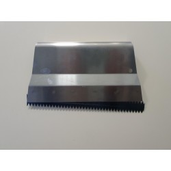 Spatule en aluminium pour lame dentée