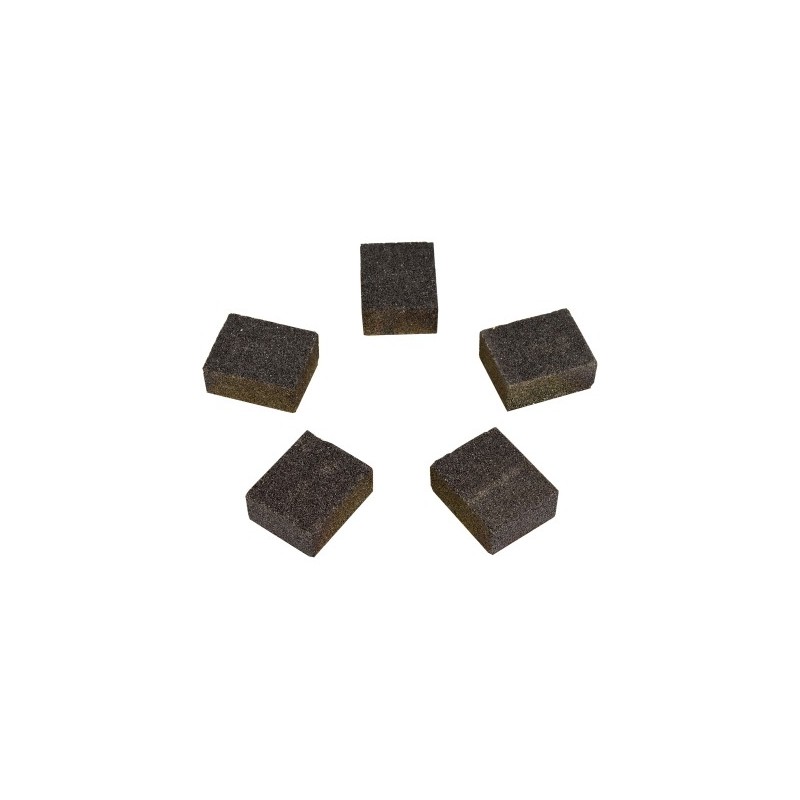 Pierres au corindon avec fixations (le jeu de 5) pour plateau réf: SN606425