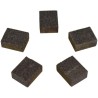 Pierres au corindon avec fixations (le jeu de 5) pour plateau réf: SN606425