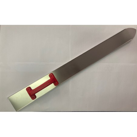 Lisseuse de chape béton en inox 1m