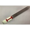 Lisseuse de chape béton en inox 1m